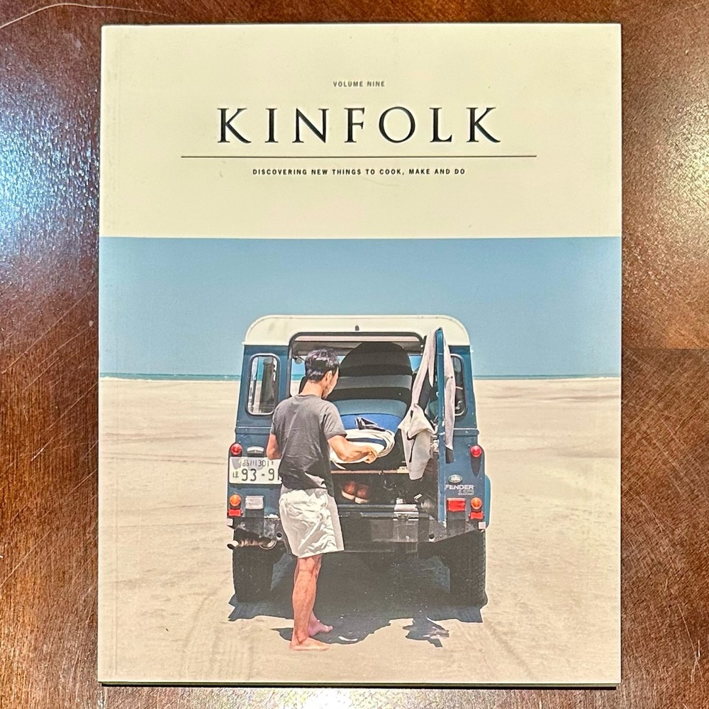 Kinfolk Volume Nine Magazine